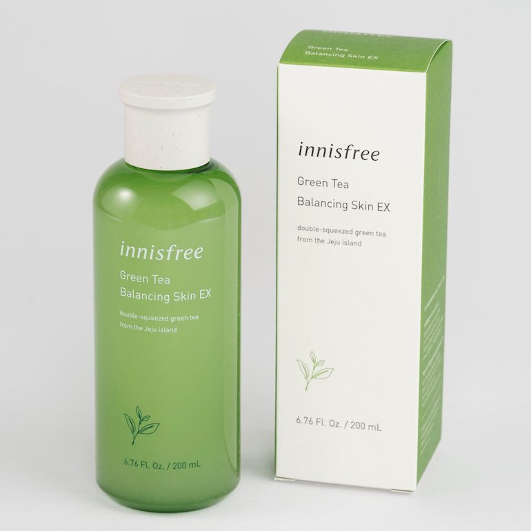 Toner Innisfree trà xanh Green Tea Balancing Skin EX dành cho mọi loại da