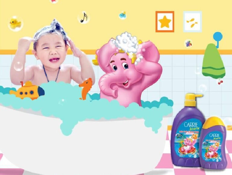 Giá sữa tắm gội Carrie Junior bao nhiêu tiền ?