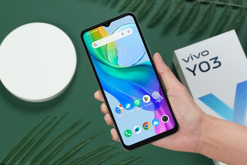 Điện thoại Vivo Y03 giá chỉ hơn 2 triệu mà 