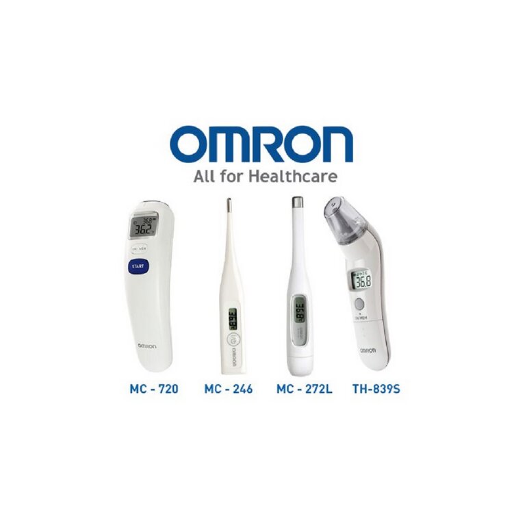 Nhiệt kế điện tử Omron đa dạng chủng loại và tính năng