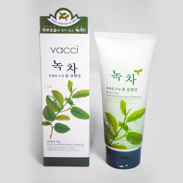 Sữa rửa mặt Vacci trà xanh