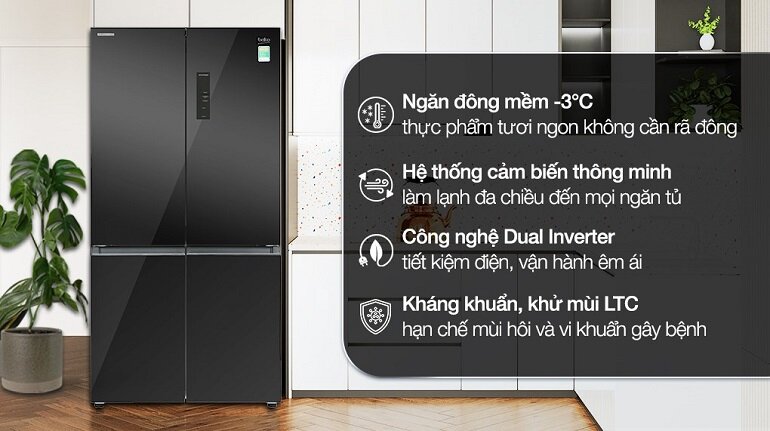 TOP 4 tủ lạnh Beko mới nhất 2022 đáng sắm cho dịp Tết Quý Mão 2023