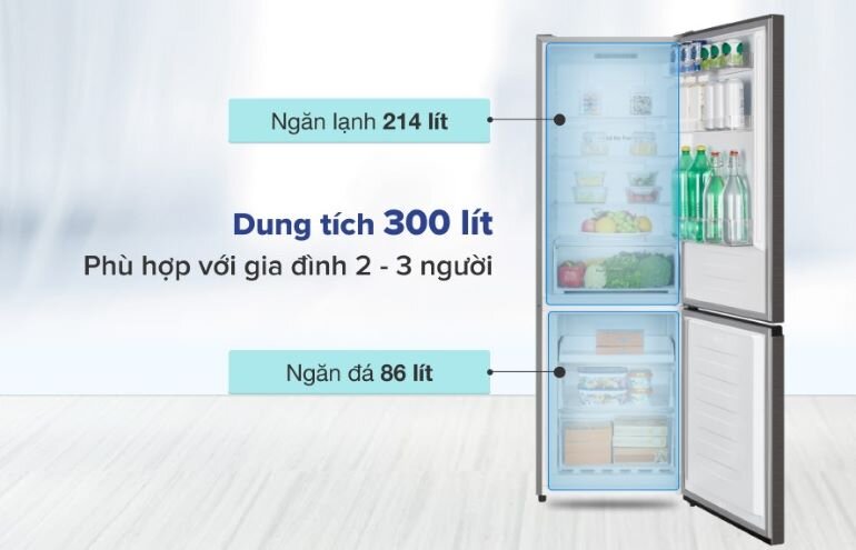 Tủ lạnh Casper 300 lít RB-320VT