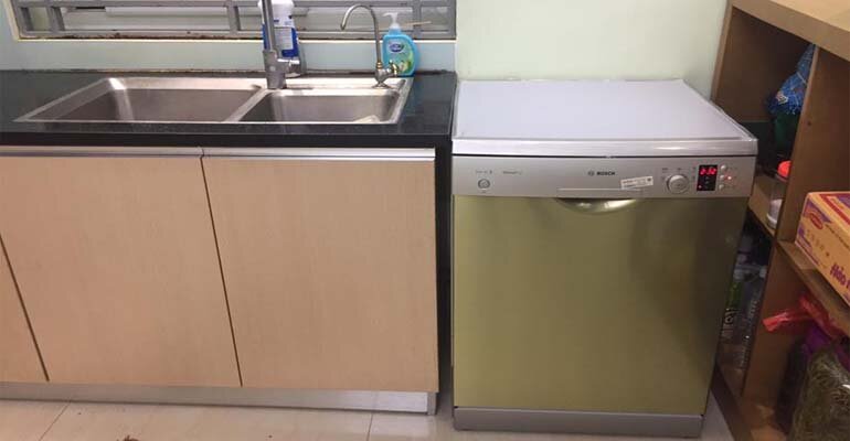 Kích thước máy rửa bát độc lập Kích thước máy rửa bát Bosch