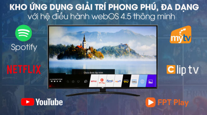 Trải nghiệm sử dụng tuyệt vời hơn với WebOS 4.5