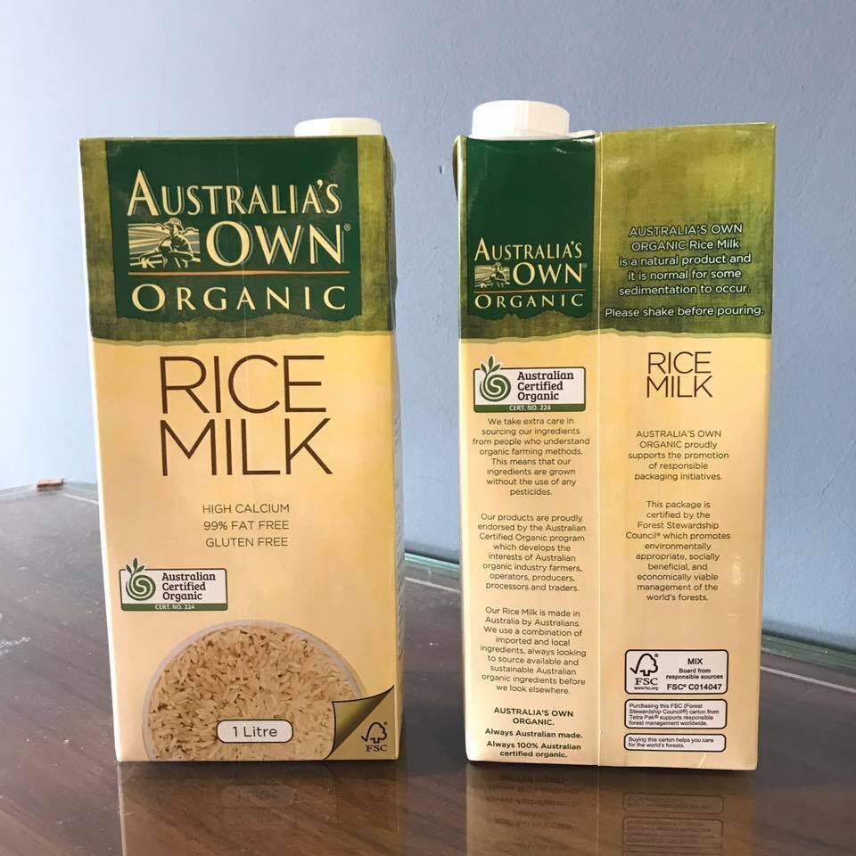 Sữa gạo Organic Australia's Own