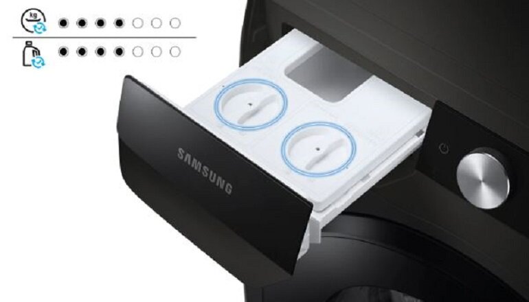 Máy giặt Samsung có tích hợp công nghệ AI thông minh