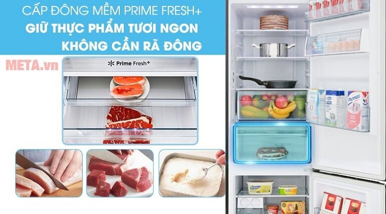Tủ lạnh Panasonic NR-BC360QKVN 