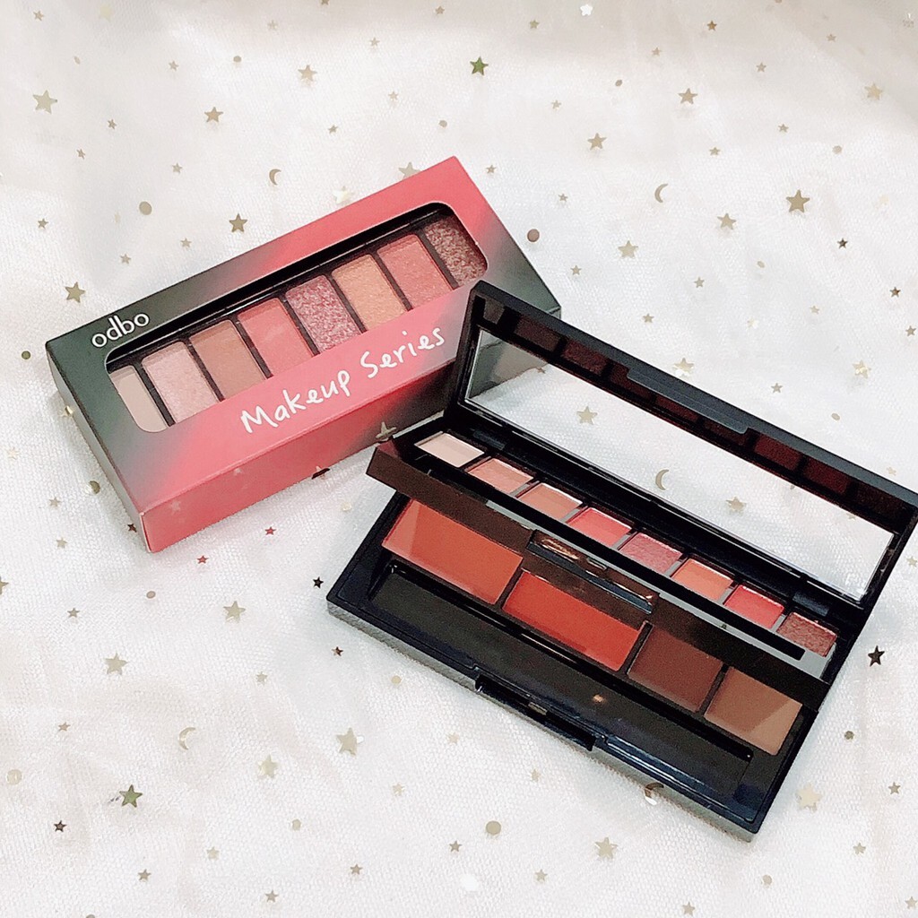 Phấn mắt Odbo 2 tầng Makeup series