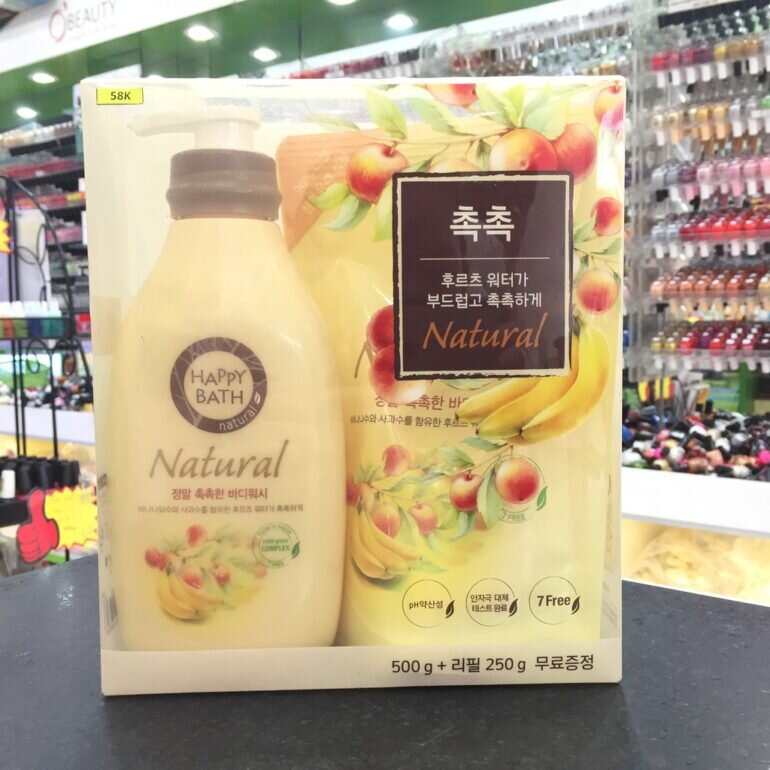Sữa tắm Hàn Quốc Natural Real Moisture
