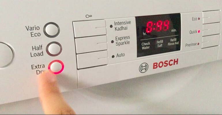 Lưu ý khi sử dụng máy rửa bát tại nhà Máy rửa bát Bosch SKS62E32EU