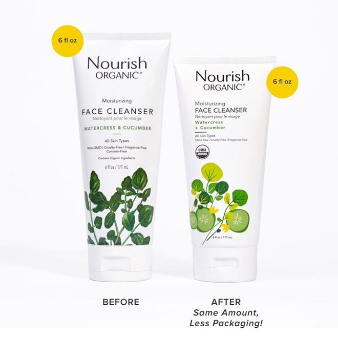 Sữa rửa mặt Nourish Organic