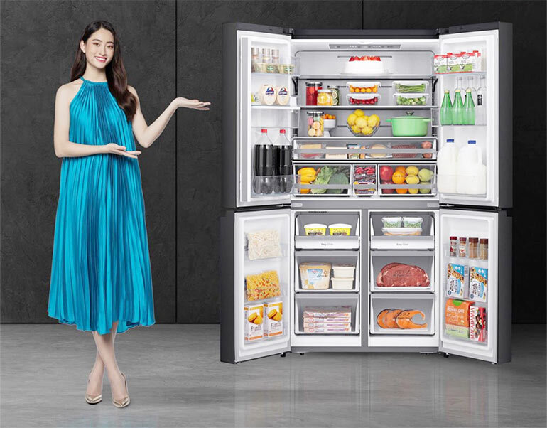 Liệu bạn có bị thu hút bởi chiếc tủ lạnh Casper RM-520VT - 4 cửa 462L?