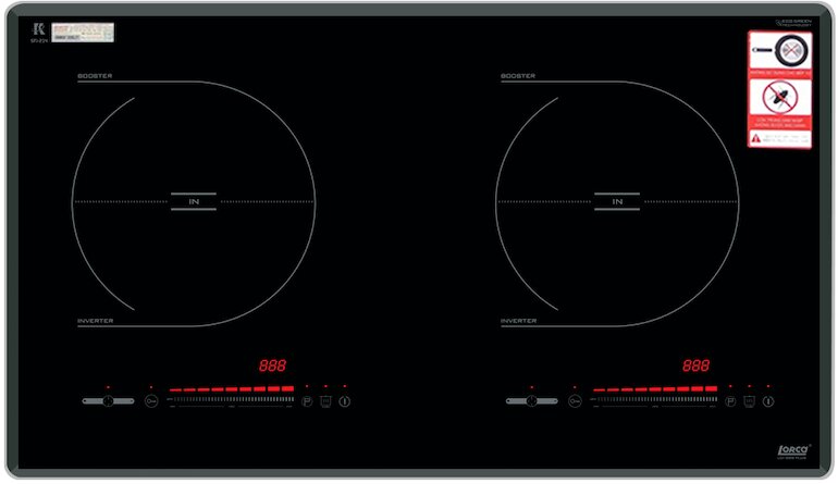Bếp từ Lorca LCI-888 Plus được người dùng yêu thích bởi tính năng đặc biệt. 