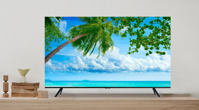 Thiết kế Smart Tivi Samsung 50 inch 50TU8100 thân thiện, tinh tế