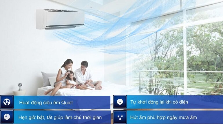 giá cả máy điều hòa Panasonic, Daikin