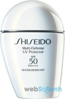kem chống nắng cho da dầu nhờn oil free shiseido water resistant