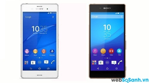 Xperia Z3 (bên trái) và Xperia Z3 + (bên phải). Liệu flagship mới nhất của Sony có được nâng cấp xứng đáng?