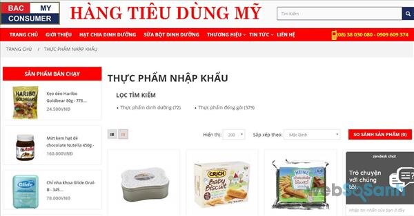 Bắc Mỹ shop