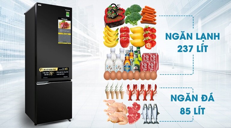 Tủ lạnh Panasonic Inverter