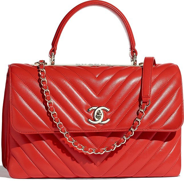 Chanel Chevron Trendy CC Bag