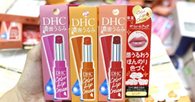 Review các loại son dưỡng dhc của Nhật mới nhất 2018