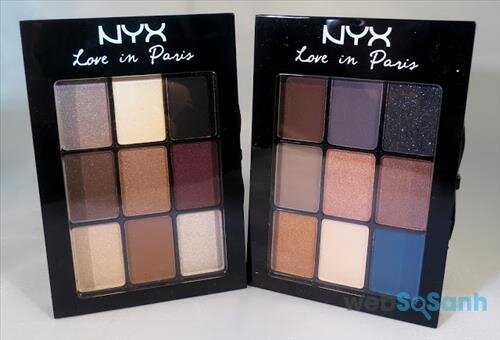 Phấn mắt NYX Love In Paris Eye Shadow Palette – Parisian Chic