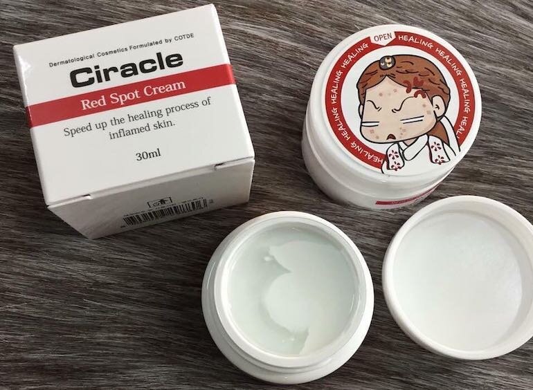 Kem trị thâm mụn Ciracle Red Spot Cream – Kem Trị Mụn Cho Nam