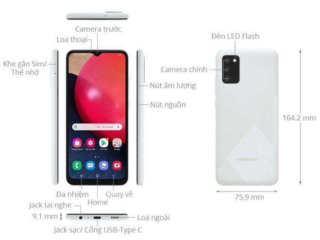 Giá galaxy a02s