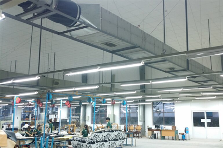 4 lí do nên lắp điều hòa công nghiệp Daikin FDN80HV1/RN80HY1 cho nhà xưởng 120m2