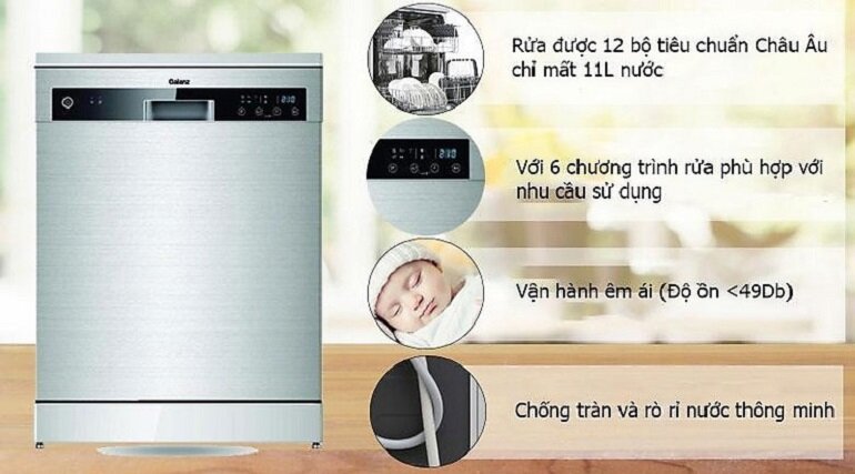 may rua chen 12 bo