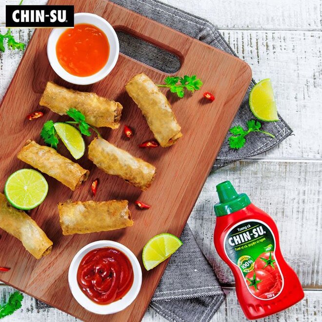 Chả giò tôm chiên giòn