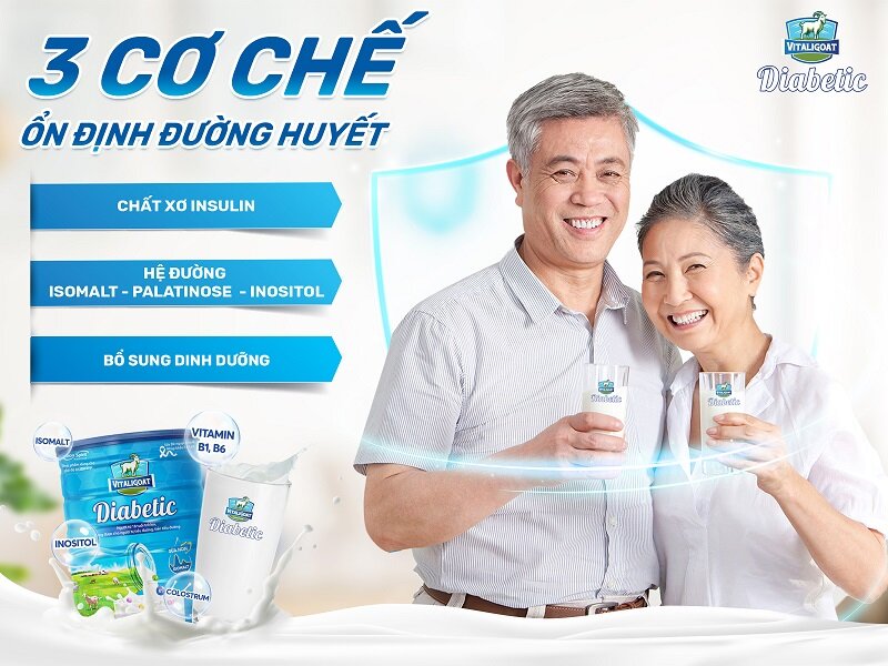 Tìm hiểu thành phần dưỡng chất của sữa Vitaligoat Diabetic