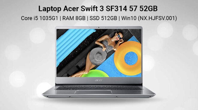 Thông số kỹ thuật laptop Acer Swift 3 SF314