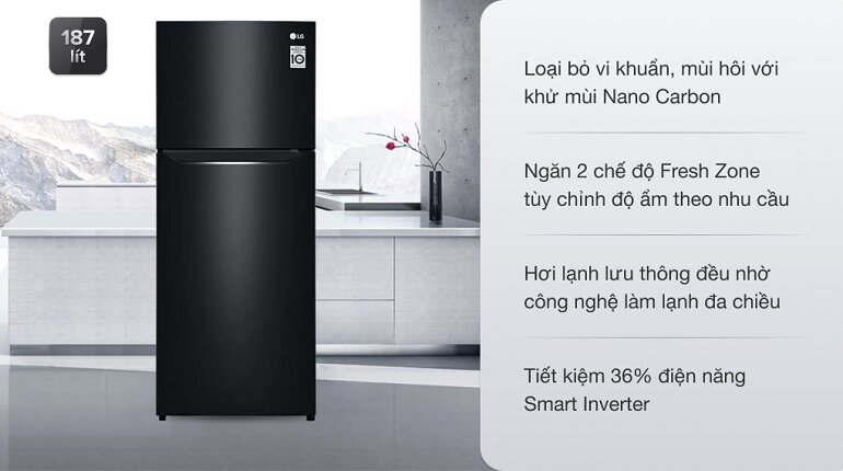Tủ lạnh LG Smart Inverter 