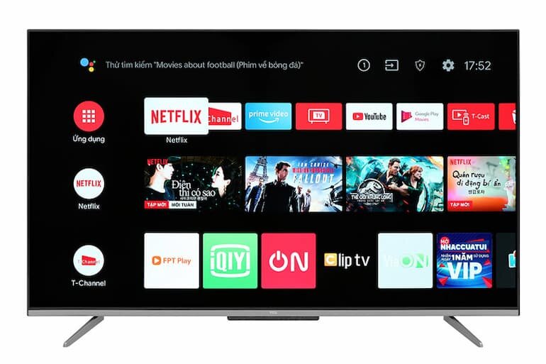 Smart Tivi TCL 4K 55P725 55 inch