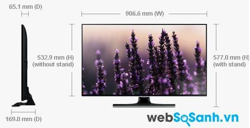 Samsung UA40H5552. Nguồn Internet.