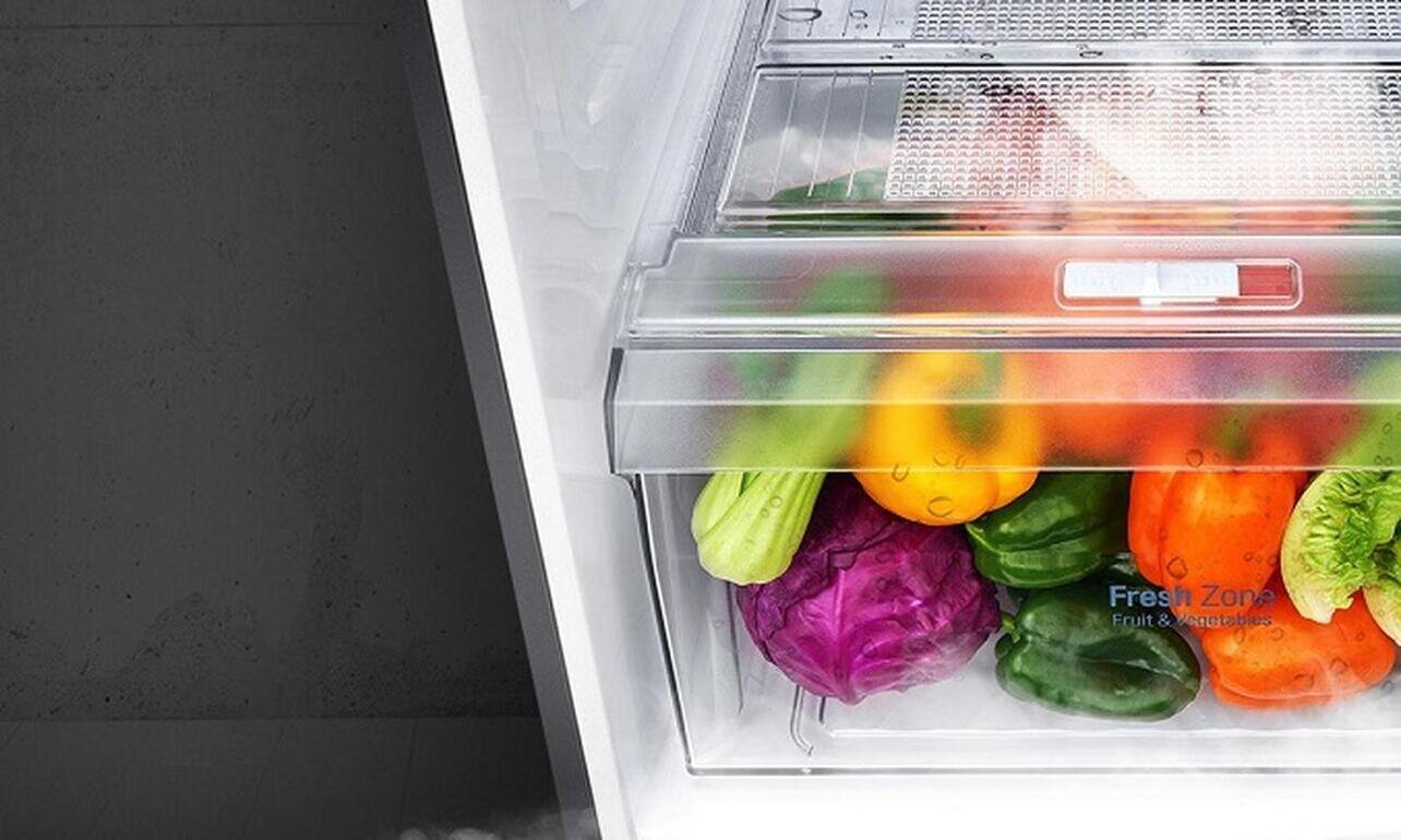 Tủ lạnh LG Inverter 393 lít GN-D422BL lý tưởng cho những hộ gia đình có từ 3 đến 4 người.