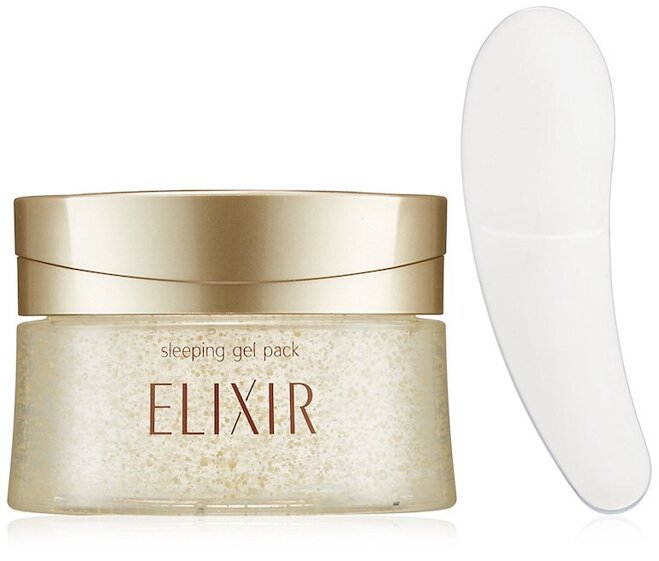 Gel mặt nạ ngủ Elixir Superieur màu vàng Shiseido