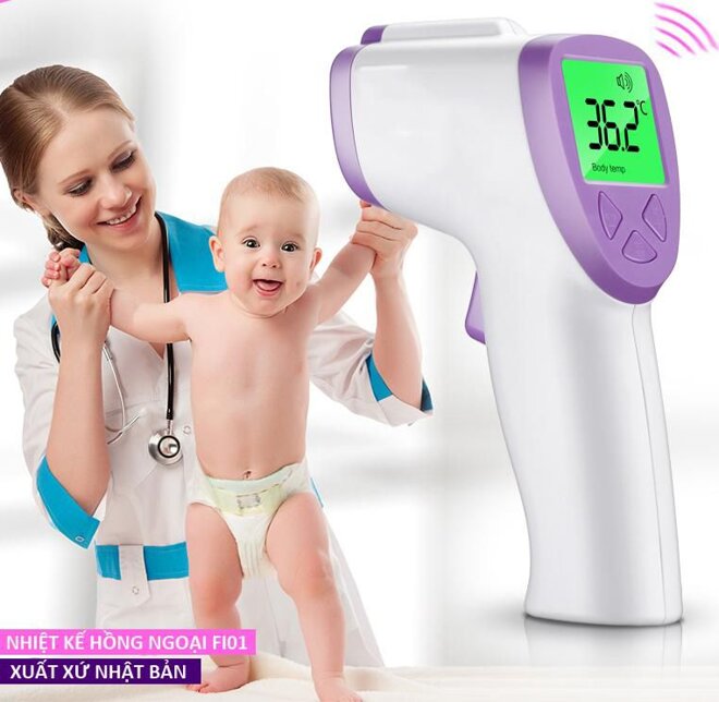 Nhiệt kế điện tử hồng ngoại tiện ích Infrared thermometer