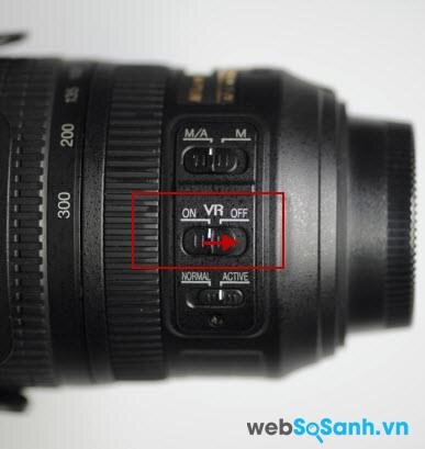 chế độ giảm rung của máy ảnh Nikon