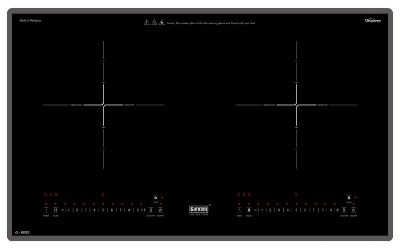 Bếp từ đôi Giovani G-688 S