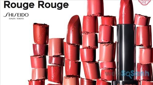 Shiseido Rouge Rouge có 16 màu và điều đặc biệt là toàn các sắc thái đỏ