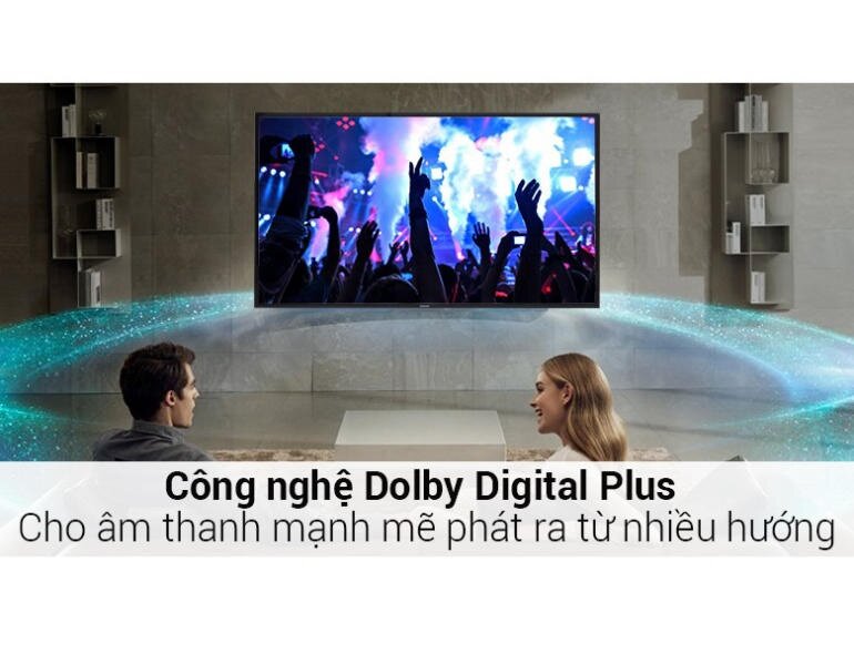 Công nghệ Dolby Digital của tivi Samsung UA40J5250DK một trải nghiệm âm thanh hoàn hảo 