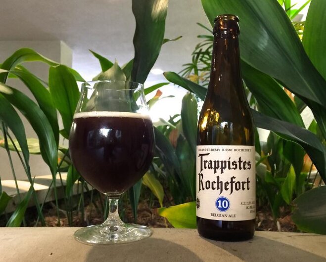 Bia Trappistes 10 của Rochefort. 