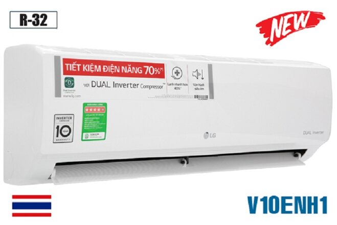 điều hòa 9000BTU LG Inverter V10ENH1 