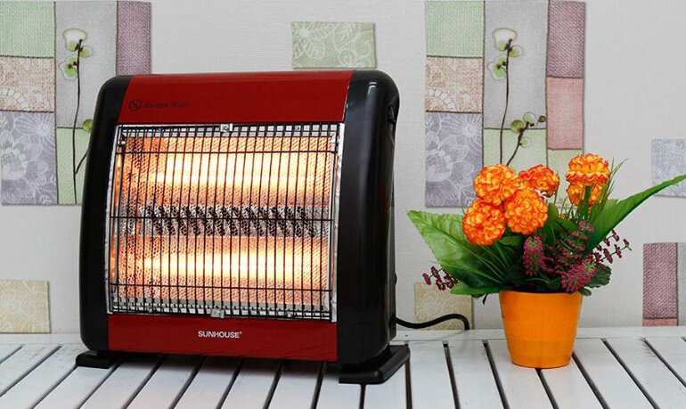 Review Sưởi điện hồng ngoại Sunhouse SHD7013 về thiết kế