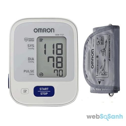 Lợi ích khi sử dụng máy đo huyết áp Omron 7121