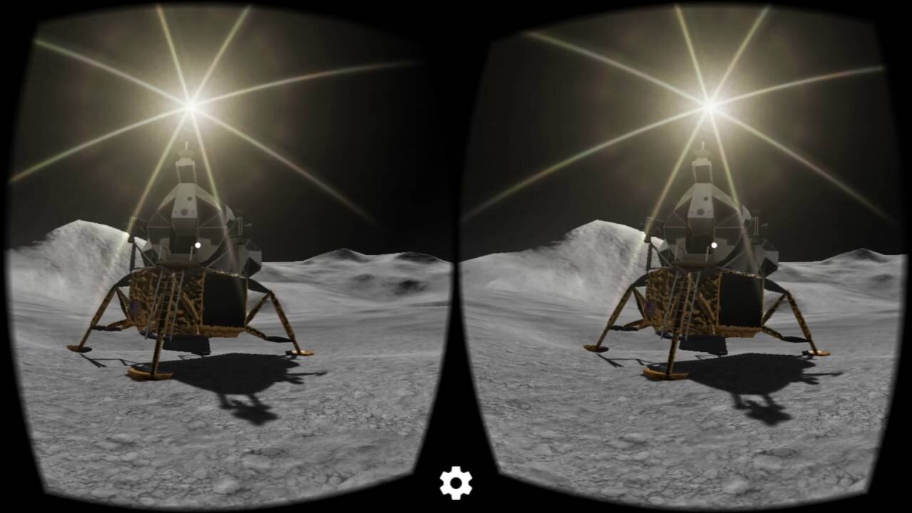 Dạo quanh vũ trụ với Virtual Reality Moon 