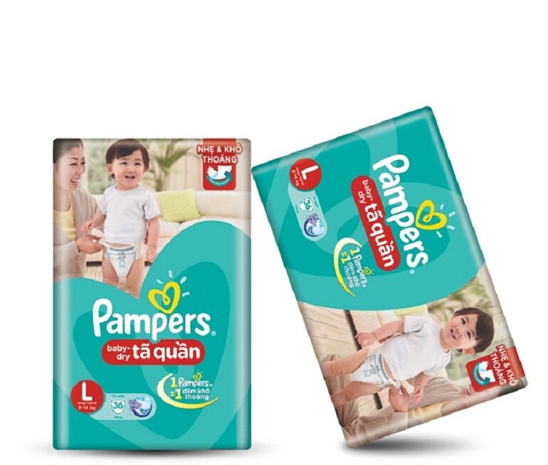 Tã quần Pampers là một sự lựa chọn rất hợp lý giúp mẹ tiết kiệm chi phí hiệu quả